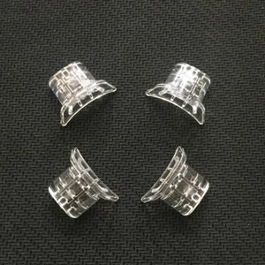 4 pc DJI Phantom 4/4Pro/4adv/4rtk Clear Plastic Clips For P4 Series Cover Wing - Picture 1 of 7