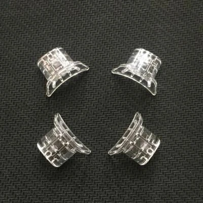 4 pc DJI Phantom 4/4Pro/4adv/4rtk Clear Plastic Clips For P4 Series Cover Wing - Image 1 of 4