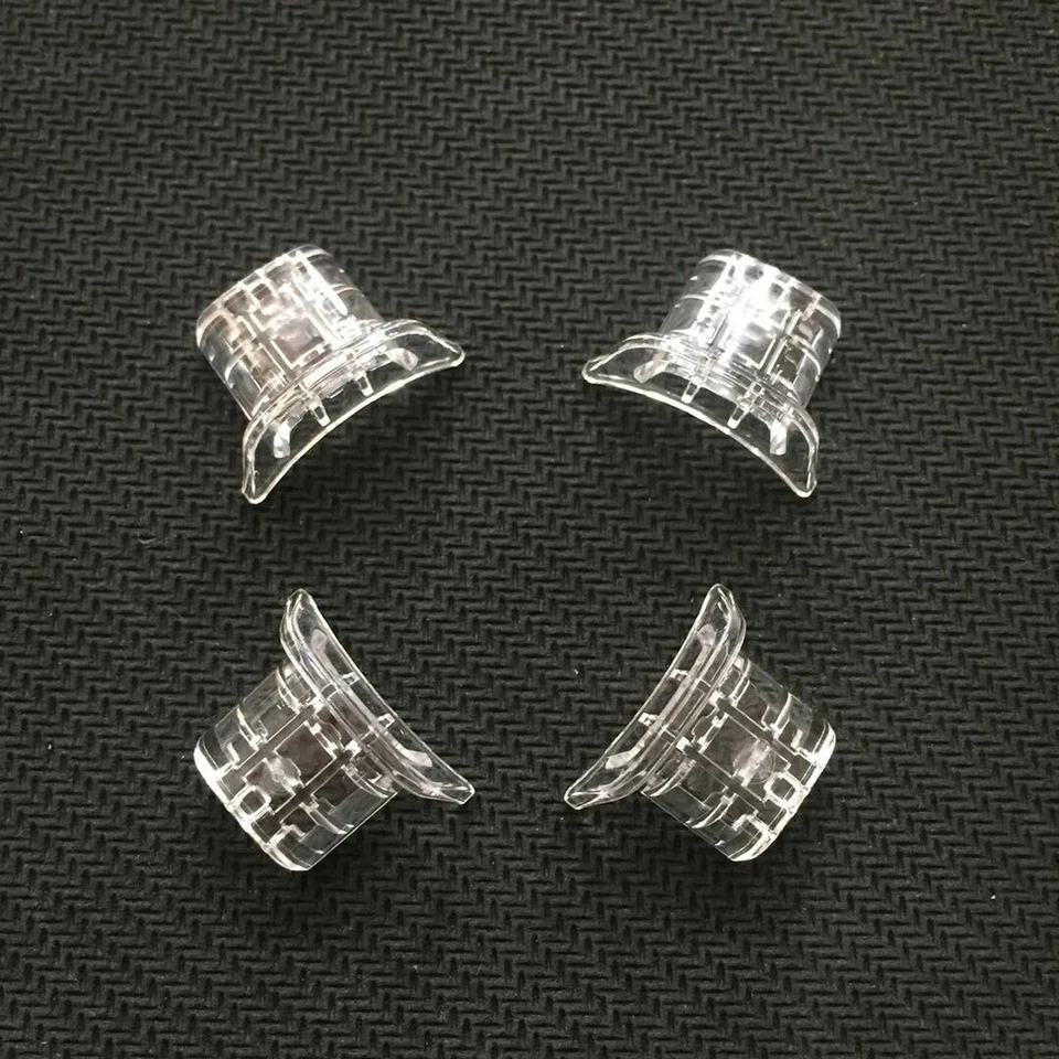 4 pc DJI Phantom 4/4Pro/4adv/4rtk Clear Plastic Clips For P4 Series Cover Wing - Image 1 of 4