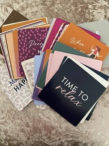 Set Of Motivational Quote Cards with Wooden Stand. BNIB - Picture 1 of 5