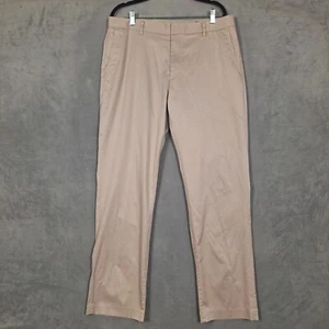 Bonobos Pants Mens 35x32 Khaki straight Fit Stretch Wednesday weekday warrior - Picture 1 of 12