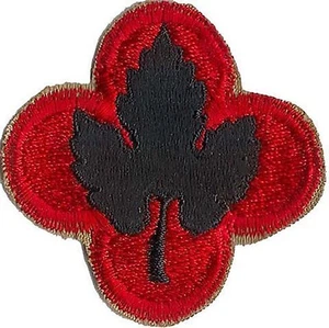 PARCHE UNIDAD DIVISIÓN INFANTERÍA EJÉRCITO DE ESTADOS UNIDOS SEGUNDA GUERRA MUNDIAL (ORIGINAL) - Imagen 1 de 1