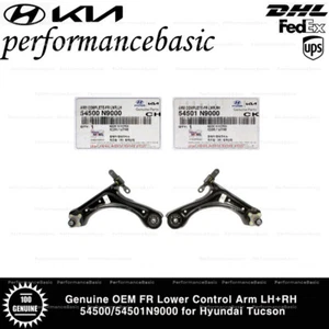 Genuine OEM FR Lower Control Arm LH+RH 54500/54501N9000 for Hyundai Tucson - Picture 1 of 3