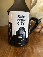 Lorrie Veasey Coffee Mug ‘Suds In The City ‘Tall  Mug Pre-Owned