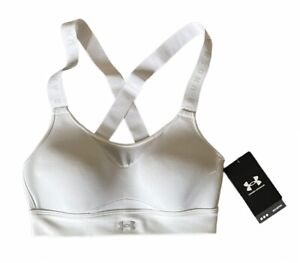 Under Armour Infinity High Support Sports Bra White XS Sports Bra New With Tags!