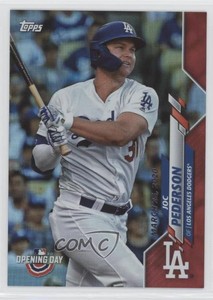 2020 Topps Opening Day Target Red Foil Joc Pederson #9