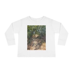 Nature Trail Toddler Long Sleeve Tee, Kids Nature Shirt, Adventurous [...] - Picture 1 of 17