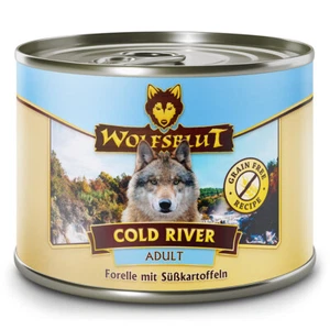 Wolfsblut - Adult - Cold River - Forelle mit Süßkartoffeln - 6 x 200 g - Bild 1 von 1