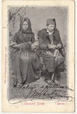 NP1487 - CAGLIARI SASSARI NUORO - COSTUMI IGLESIAS VIAGGIATA 1902