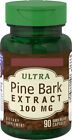Pine Bark Extract 100mg 90 Caps French Maritime Piping Rock