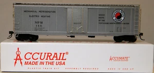 HO Accurail #5132 50' Plug Door Boxcar Northern Pacific #146 gebaut - Bild 1 von 3