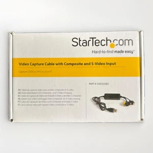 Nowy kabel do przechwytywania wideo StarTech S-Video / Composite na USB do PC / Mac - Zdjęcie 1 z 6