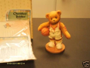 Cherished Teddies _ LARRY - Basketballspieler - You're my Shootingstar 1997 - Bild 1 von 4