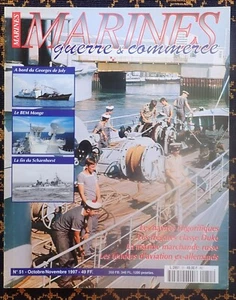 MARINES GUERRE & COMMERCE 51~B.E.M. MONGE-FREGATE TYPE 23 ROYAL NAVY-SCHARNHOST~ - Foto 1 di 2