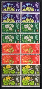 GB 1964 QEII Botanical Conf. (Fósforo) BLOQUES de 4 SG 655p-658p MNH (CV 120€) - Imagen 1 de 1