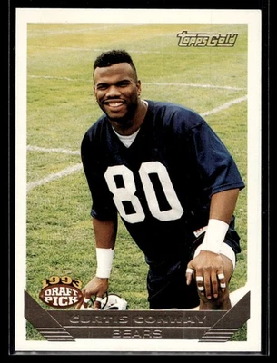 1993 Topps Gold Curtis Conway Chicago Bears #12 - Image 1 of 2