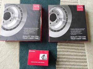 Suzuki Swift Sport ZC32S 2011-2017 Rear Brake Discs & Brembo Pads - Picture 1 of 5