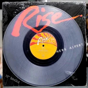 Herb Alpert RISE 33 RPM 12" Maxi Single CLEAR VINYL Vinyl Record VG+ - Imagen 1 de 3