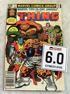 Marvel Two-in -One Annual #7 w/ Champion F 6.0 - Buy 3 for Free Ship! (1982) SB - Picture 1 of 10