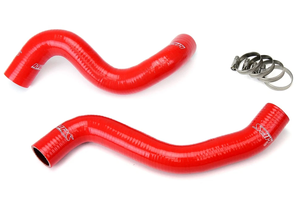 HPS 57-1058 Red Red Silicone Radiator Hose Kit for 05-10 Scion tC - Изображение 1 из 1