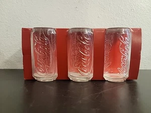 Set of 6 Coca-Cola Can Shaped Glasses Official Authorized Product - Picture 1 of 11