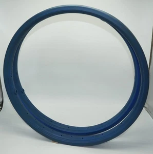 Old School BMX Blue ACS Z Rims 20” 36 Hole Hoops Only Vintage Stamped 1984 - Picture 1 of 10