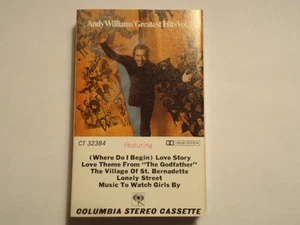 Andy Williams - Andy Williams' Greatest Hits Vol. 2 (Cassette) (VG+) - Picture 1 of 5