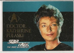 Star Trek TNG Next Generation Season 2 Embossed Chase Card S11 Doctor K. Pulaski - Bild 1 von 1