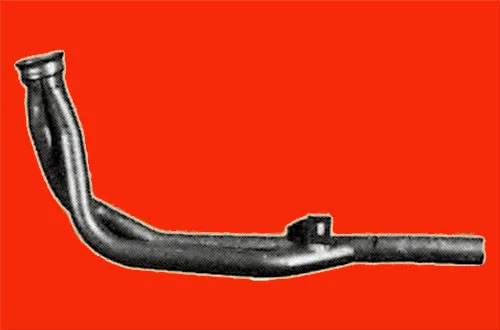 Auspuff Auspuffrohr Abgasrohr Hosenrohr VW Derby Polo Scirocco ab Bj 9/83 - Bild 1 von 1