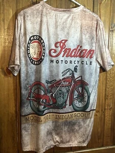 Indian Motorcycle Model 101 Indian Scout Large Shirt - Bild 1 von 2