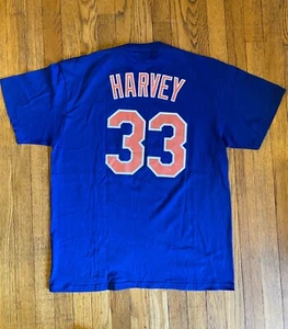 New York Mets T-Shirt | Harvey #33 | L - Picture 1 of 8