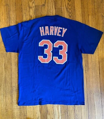Camiseta de los New York Mets | Harvey #33 | L Foto 1 de 4