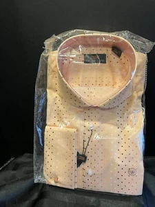 New Steven Land | Dress Shirt | French Cuff| Wide Spread Collar | 17  36/37 B&T - Picture 1 of 5