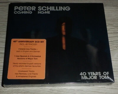 PETER SCHILLING Coming Home - 40 Years of Major Tom 2CD 2023 Digipak Warner OVP* - Bild 1 von 4