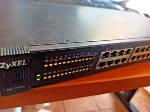 Switch gigabit 24 puertos zyxel GS-1524 enrackable 4 puertos SFP no administrado - Imagen 1 de 3