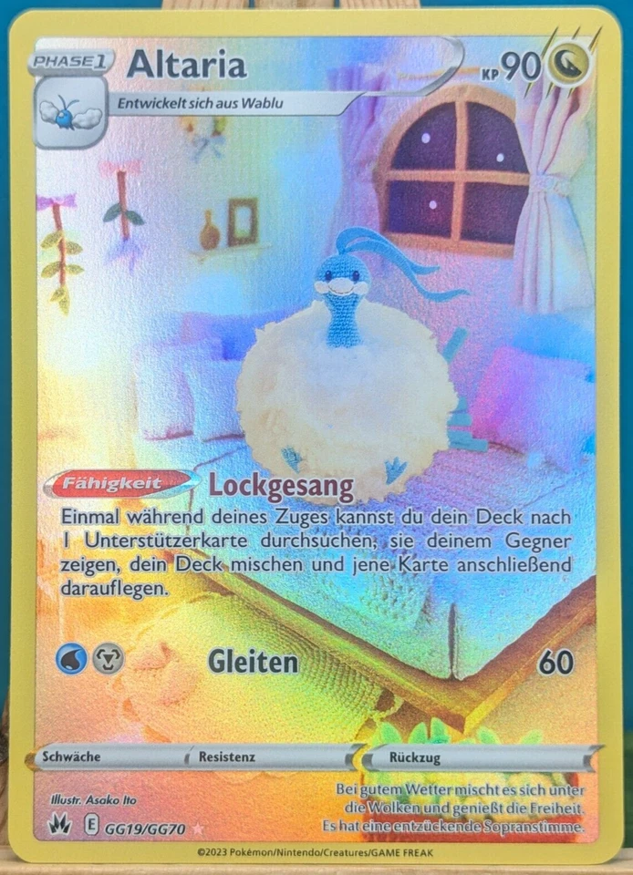 POKEMON - Zenit der Könige - Altaria - GG19/GG70 - deutsch - Bild 1 von 1