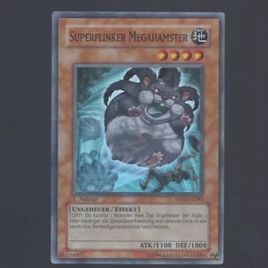 YuGiOh ABPF-DE083 SUPER-Nimble Mega Hamster german 1st Absolute Powerforce LPNM - Picture 1 of 2