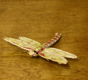 Victorian Treasures #A290-2 Cream DRAGONFLY, NEW/Box from Retail Shop, - Picture 1 of 2