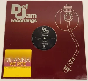RIHANNA "We Ride" (Remixes by Lenny B & Mantronix)12" Vinyl Promo 2006 Def Jam - Picture 1 of 9