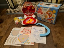 Care Bears Care A Lot Castle. Vintage 1980s American Greetings boxed accessories