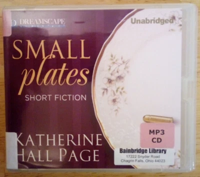 "Small Plates: Short Fiction" Katherine Hall Page MP3 CD Unabridged - Image 1 of 4