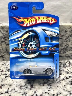 Hot Wheels 2005 Variation TAN INTERIOR SHELBY COBRA 427 S/C #160 MUY BUEN ESTADO Foto 1 de 4
