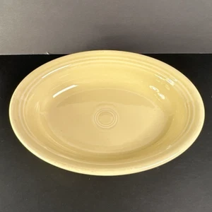 Fiestaware Yellow 10" Oval Vegetable Bowl - Picture 1 of 10