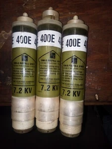 131600-R4 S & C Power Fuse Type SM-5 REFILL UNIT 7.2KV 400E TCC153-4 - Picture 1 of 4