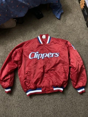 LA San Diego Clippers Majestic Hardwood Classic Jacket XXL Vintage rare 2000s Cover