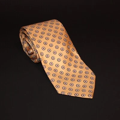 Corbata vintage POLO Ralph Lauren para hombre corbata amarilla 3,75” de ancho Foto 1 de 3