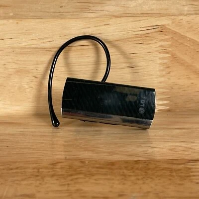 LG HBM-210 Black Bluetooth Wireles Earbud in Ear Built-In Microphone Headset - Image 1 of 4