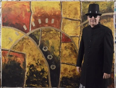 Mark Little original￼, ￼Painting 81” X 62” Extra Large,Abstract,Modern,Colorfiel - Image 1 of 4