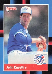 1988 Donruss #321 John Cerutti Toronto Blue Jays - Picture 1 of 2