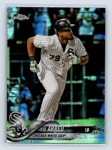 2018 Topps Chrome #169 Jose Abreu Prism Refractor - Picture 1 of 2